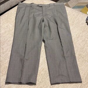 46x30 HS&m 100% wool pants men's plus cuffed